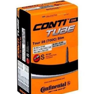 Imagem de Câmara de ar 700x28/37 Tour 28 Slim S42 - CONTINENTAL-Unissex