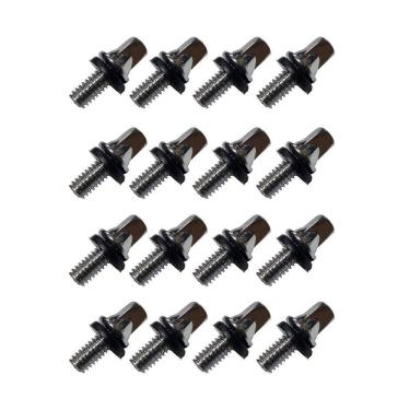 Imagem de Kit 16 Parafuso Para Pedal De Bumbo Bateria 12Mm X 5Mm 7/32