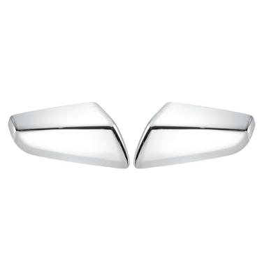 Imagem de Motoforti 2 peças de tampa do espelho lateral esquerdo direito para Chevrolet Equinox 2018-2023 para GMC Terrain 2018-2023, tampa do espelho retrovisor da porta exterior do carro nº 23406416/23406417