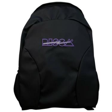 Imagem de Mochila Risca Emborrachada Impermeável 9076, Preto, Roxo, 00