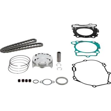 Imagem de Vertex VTKTC23941A Kit de pistão de extremidade superior compatível com/substituição para Yamaha WR 250 F 2015-2017, YZ 250 F 2014-2015, YZ 250 FX 2015-2016 77 mm de diâmetro do cilindro, 76,95 mm de
