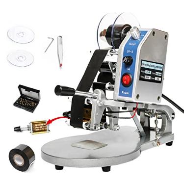 Imagem de ZONEPACK Máquina De Codificação Data Dy-8, Impressão Térmica, Manual, Elétrica, Impressora Código Carimbo Quente, Semiautomática, Etiqueta Para Filme Plástico, Embalagem Flexível