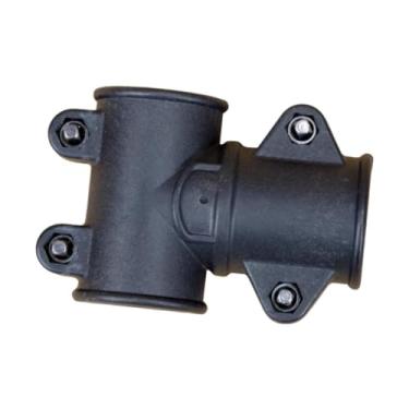 Imagem de Dynwave Grampo de bateria eletrônica de três vias de 38 mm, fácil instalação, portátil, substituição de hardware de fixação para postes de conexão, clipe de