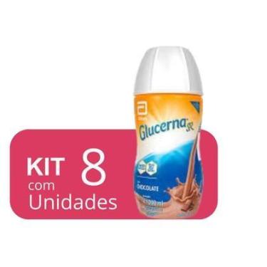 Imagem de KIT C/8 UN Glucerna SR Chocolate 200ml - Abbott