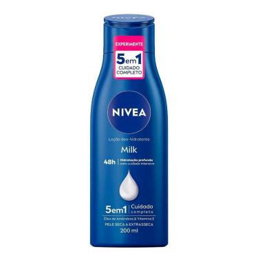 Imagem de Hidratante Corporal Nivea Milk Hidratação Profunda Pele Extra Seca 200ml