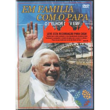 Imagem de DVD Em Família Com O Papa Bento Xvi O melhor do V EMF