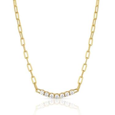 Imagem de Montana Silversmiths Western Lifestyle Colar feminino de corrente/elos, One Size, Metal, Sem Pedra Preciosa