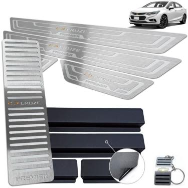 Imagem de Descanso De Pé E Soleiras Cruze Premier 2017 A 2020 Prata