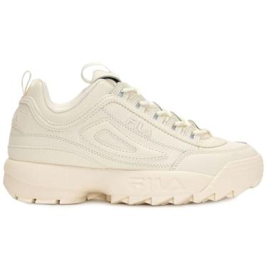 Imagem de Fila Tênis feminino confortável Disruptor II Premium, Gardênia, 40