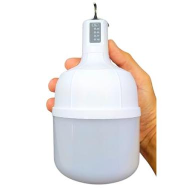 Imagem de Lâmpada Recarregável Lampião LED USB Portátil, Iluminação Para Emergência, Casa, Acampamento, Barraca E Pesca