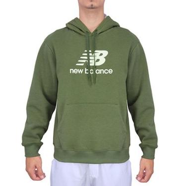 Imagem de Blusa Moletom New Balance Essentials Com Capuz Masculina-Masculino