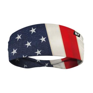 Imagem de SLEEFS Bandanas de suor masculinas e femininas – Faixa de cabeça esportiva refrescante para corrida, futebol, basquete, ciclismo, treino – Faixa de cabeça com absorção de umidade e elasticidade