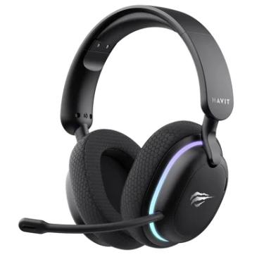 Imagem de Fone De Ouvido Preto 3,5mm + Usb Fuxi-h7 Gaming Headphone Havit