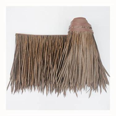 Imagem de Rolos de palha de palmeira 50 x 100 cm/49.8 cm X 99.8 cm Telha de telhado para Tiki Hut Bar Garden Thatch Thatch Tile Persianas de barco de palmeira pato (amarelo b, 0,5 x 1 m/1,64 x 3,8,5 m)