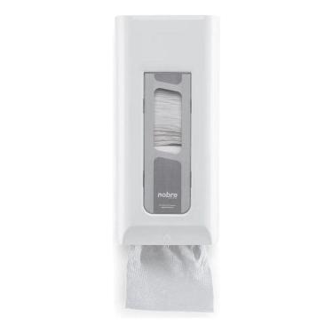 Imagem de 2X Dispenser Para Papel Higiênico Cai-Cai Branco Street Nobre