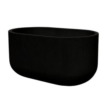 Imagem de Vaso Floreira Fringe Japi 66 Polietileno Jardineira para Plantas (Chumbo)