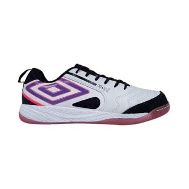 Imagem de Chuteira Umbro Pro 5 Bump Futsal - Branco/preto - 36