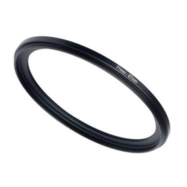 Imagem de Anel adaptador Step-up GZNLY de 77 mm a 67 mm para lente de câmera
