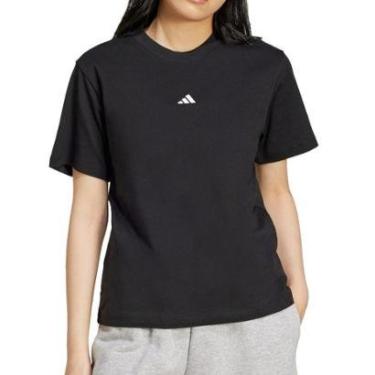 Imagem de Camiseta Feminina Adidas Small Logo Black - JC5943-Feminino