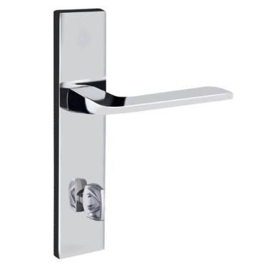 Imagem de Fechadura Banheiro Espelho Cromado Ultra Line Aliança - Aliança Metalú