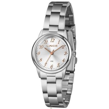 Imagem de Relógio Lince Feminino Ref: Lrmm037L30 S2Sx Social Prateado