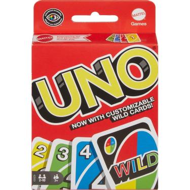 Imagem de Jogo de cartas Mattel Games UNO Multi com baralho de 108 cartas