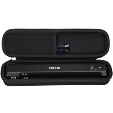 Imagem de Aproca Estojo de viagem rígido para Epson Workforce ES-50 / ES-55R / ES-60W / ES-65WR / DS-30 / DS-70 / DS-80W