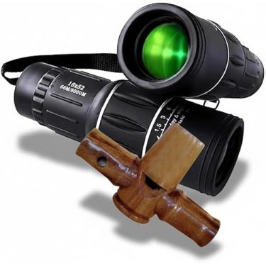 Imagem de Apito De Madeira Uru Modelo 16 + Luneta Observação de Pássaros