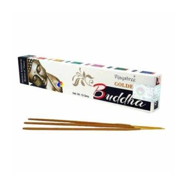 Imagem de Incenso Massala Vijayree Golden Buddha Cx/12 Energia de Iluminaçao - V