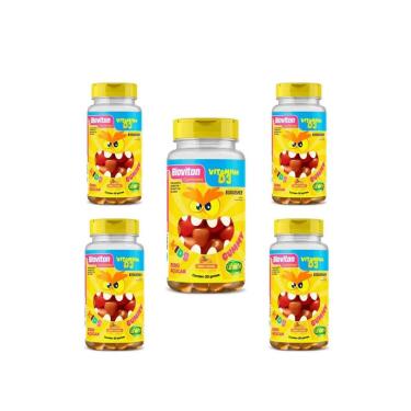 Imagem de Kit 5 Bioviton Gummy Vitamina D3 Kids 5x30 gomas Unilife-Unissex