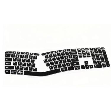 Imagem de Capa de silicone para teclado Logitech K780 / Ergo K860 / Wave Keys, película protetora à prova d'água transparente à prova de poeira (K860)