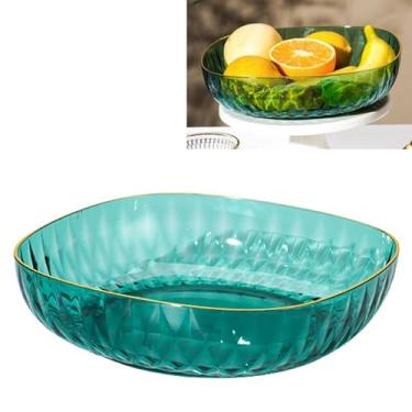 Imagem de aqxreight Tigelas de Plástico Premium Inquebráveis, Plástico Acrílico de Super Qualidade para Presentes, Seguras para Máquina de Lavar Louça, Empilháveis, Servir Doces, Cereais, Pipoca,