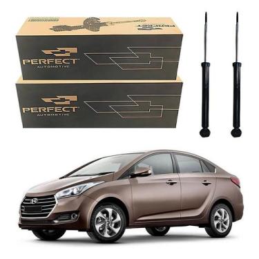 Imagem de Par Amortecedor Traseiro Hb20s 1.0 1.6 2016 A 2019 - Perfect