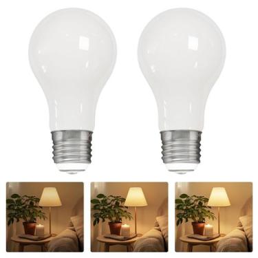 Imagem de Lâmpada LED FLSNT A21 3 vias 40W 60W 100W 3000K E26 Pacote com 2