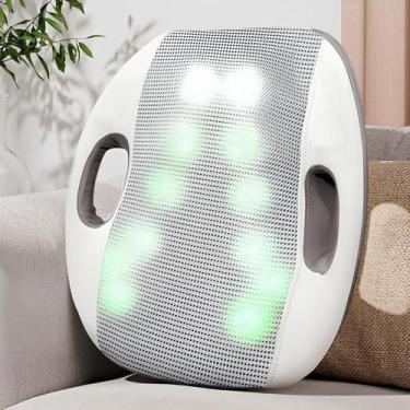 Imagem de Almofada Travesseiro Massageador Shiatsu 3D Pescoço Lombar Costas - Re
