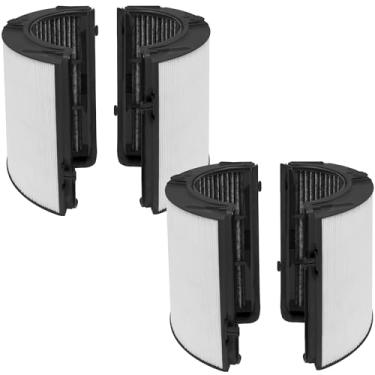 Imagem de Fette Filter - 2 filtros Hepa verdadeiros de vidro Combi 360 premium compatíveis com purificador de ar puro Dyson modelo PH01 PH02 PH03 PH3A PH04 TP06 HP06 TP07 HP07 TP7A TP09 HP09 TP10 HP4B. 970341
