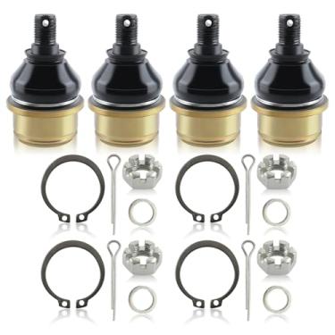 Imagem de MOTOALL Kit de junta esférica superior/inferior adequado para Honda TRX 420/450 / 500/650 / 680 Foreman Rubicon Rincon 1998 1999 2000-2017 51375-HP5-601 Pacote com 4