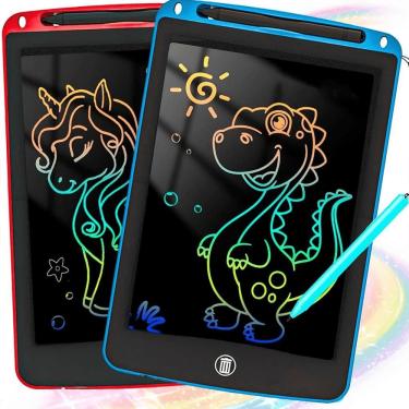 Imagem de Lousa Mágica Lcd Slim Art Brink Com Caneta Design Moderno Botão Apaga Fácil