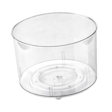 Imagem de Fenteer Aquário para peixe betta, aquário para tartaruga, expositor de mesa para animais aquáticos/terrestres, área de eclosão, recinto para tartaruga, Sem Divisórias