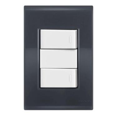 Imagem de Conjunto 2 Simples - Tramontina Liz Grafite / Branco