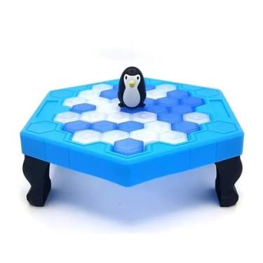 Imagem de Pinguim Quebra Gelo, Jogo Infantil de Mesa, Modelo Grande, Brinquedo Educativo para Diversão em Família