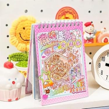 Imagem de 30 PCS 3D Sticker Scene Book for Adults - DIY Horror Adventure House Scene,Fantasy Art Therapy Stickers Collection,Stress Relief,Home Decoration(Style 4)