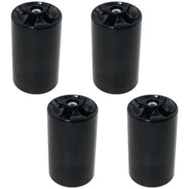 Imagem de heyous 4PCS Black HIPS Polystyrene AA to D Battery Converter Suitable for Gas Water Heaters Radio Toy