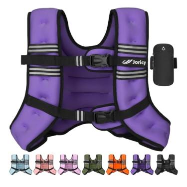 Imagem de Colete pesado para mulheres e homens, colete de peso de 13,6 kg com faixa refletiva, coletes de corrida para treino, caminhada, treinamento de força, perda de peso, fitness, musculação, musculação