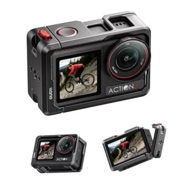 Imagem de llano Gaiola de câmera Action 5 Pro Action 4 Action 3 para DJI, gaiola protetora compatível com microfone DJI, moldura protetora para Osmo Action 5 Pro Action 4 Action 3