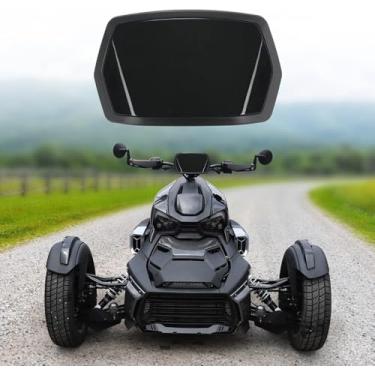 Imagem de CPOWACE Kit de spoiler de medidor compatível com Can-Am Ryker, suporte de medidor de plástico preto compatível com Can Am Ryker Todos os modelos substituem OEM # 219400818 capa de proteção de calibre