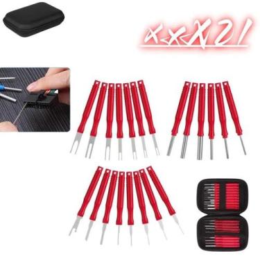 Imagem de Conjunto De 21 Peças De Extratores De Pinos Para Conectores Elétricos 