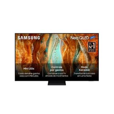 Imagem de Smart TV Samsung Vision AI NEO QLED Ultra 4K 55" Polegadas QN70F 2025 com Controle por Gestos