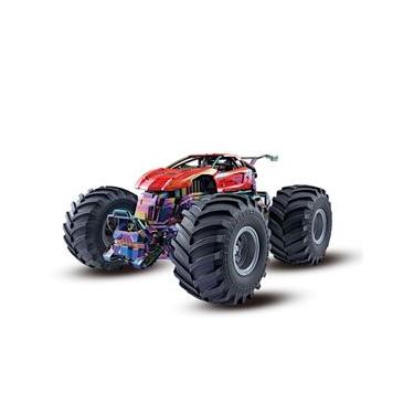 Imagem de Carrinho de Controle Remoto Infantil High Car 4x4 Maxi Toys