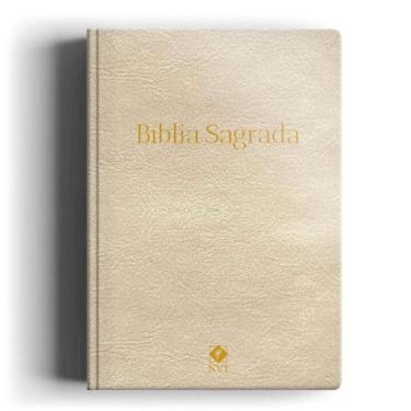 Imagem de Bíblia Nvt Slim Luxo Champanhe - Mais leve, mais prática mesmo conteúdo!